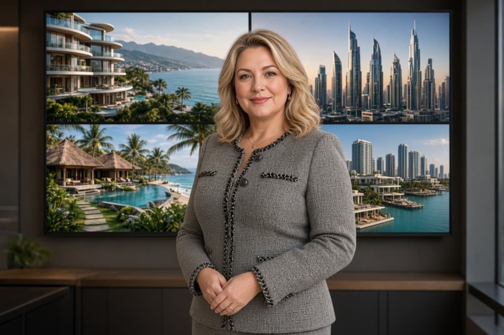 Overseas property broker with listings in Indonesia, USA, Thailand and Georgia